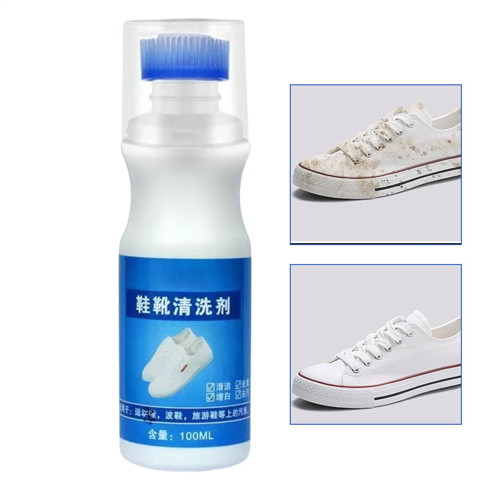 Sneaker Cleaner - No-Wash Foam Shoes Cleaner 100ml White