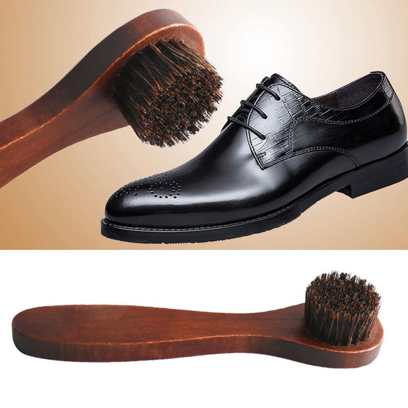 Sneaker Care Spray - Long-handled Horse Hair Shoe Brush Soft