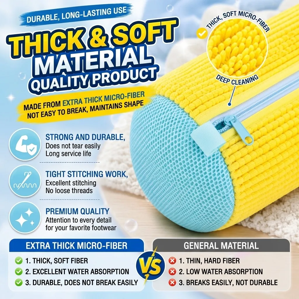Fluffy Fiber 360 ° Surround Cl - Shoe Cleaner review and price