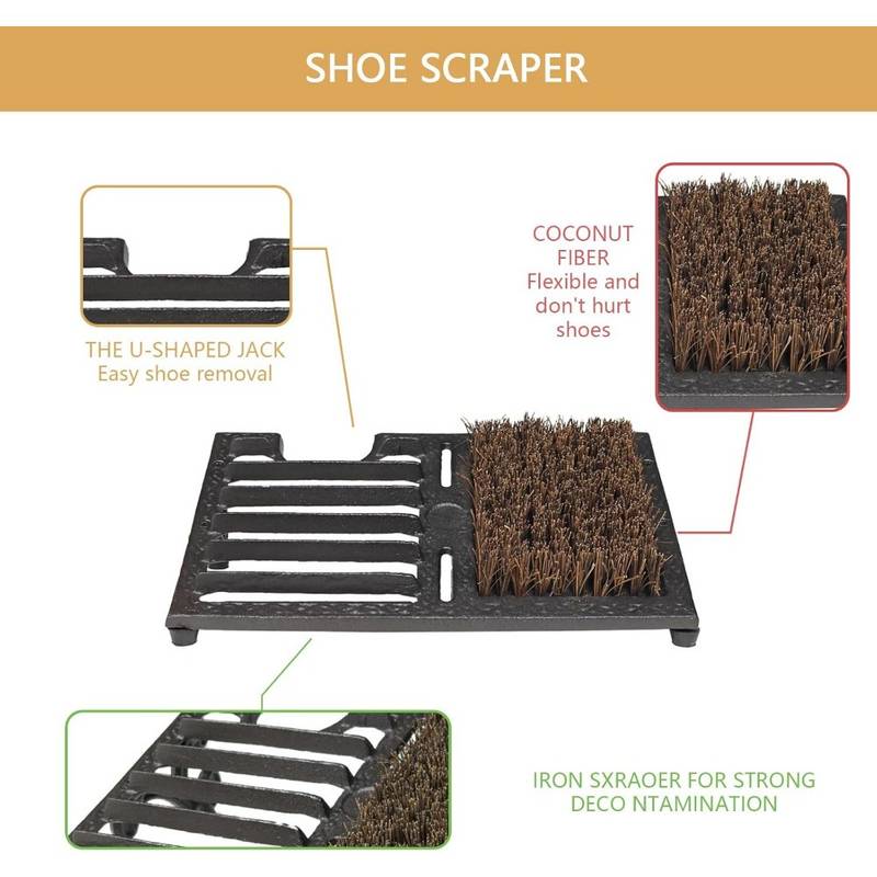 Heavy-Duty Cast Iron Boot Scra - Sneaker Care Spray review and price