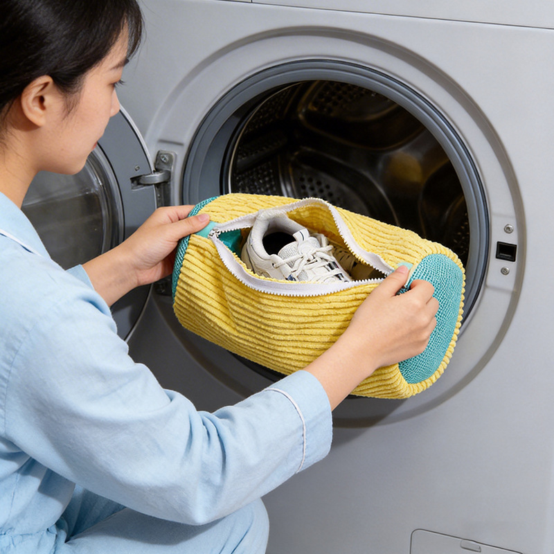 Washing Machine Shoe Wash Bag  - Shoe Cleaning Brush review and price